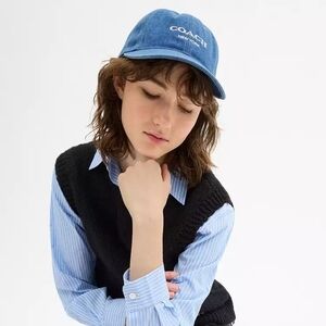 Coach Baseball Denim Hat
